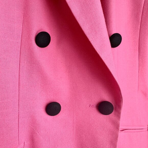 Vintage 90s Pink Blazer - Picture 4 of 11
